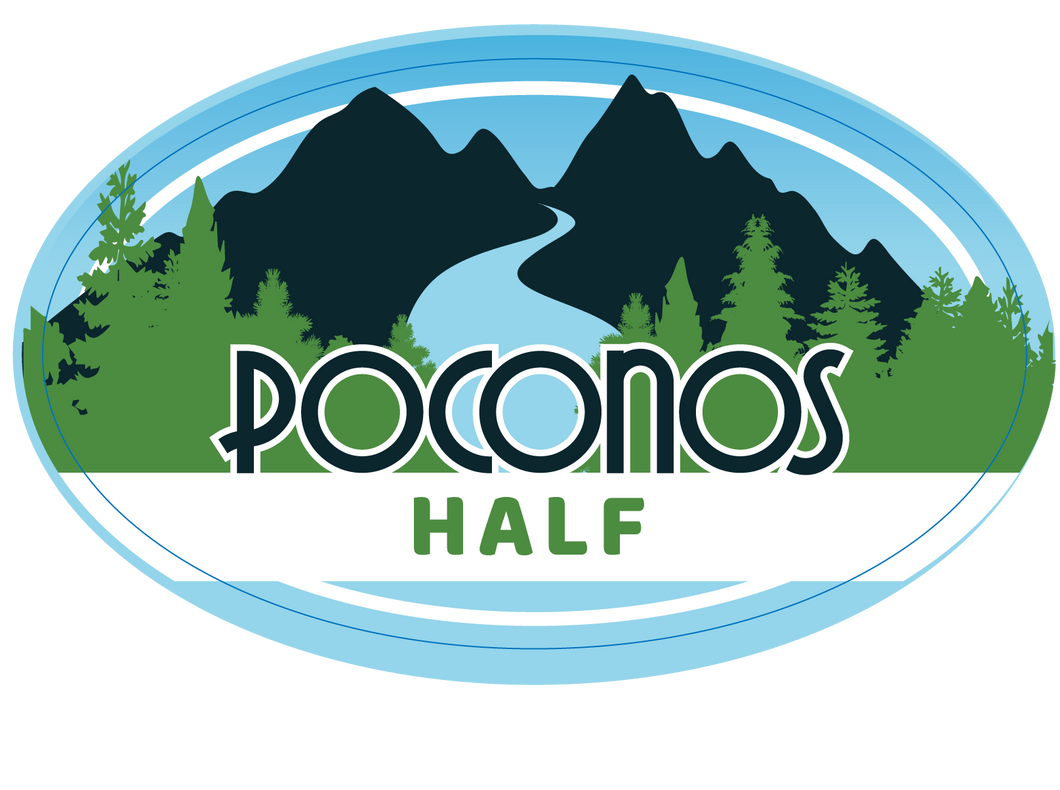 Poconos Half Sticker